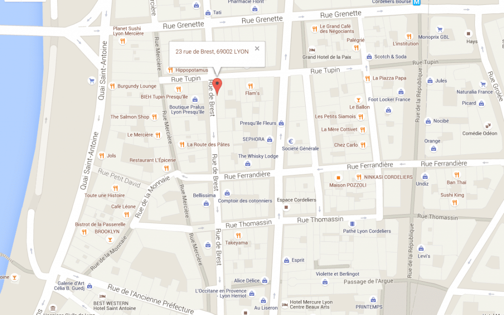 plan-acces-23-rue-de-brest-69002-lyon