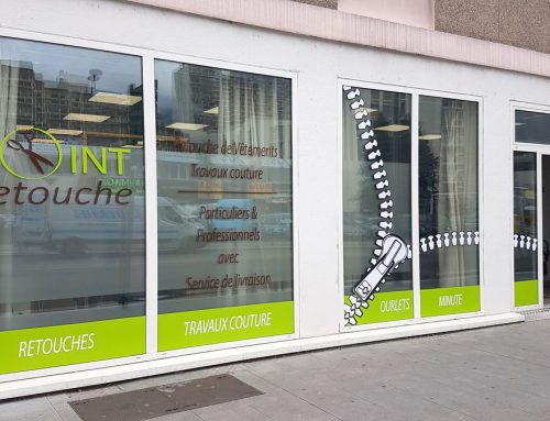 Facade Point Retouche 3 Avenue Rhin et Danube 38100 Grenoble