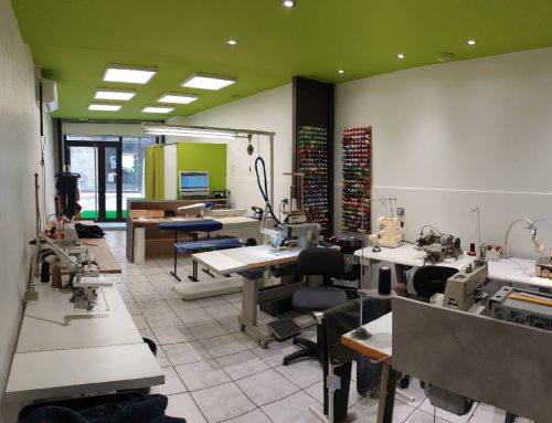 Intérieur atelier de retouches Grenoble centre ville